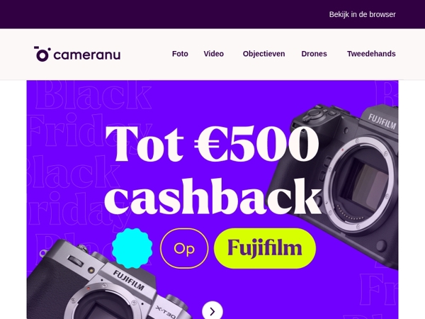 Beeldmaker, dit zijn echt de beste Fujifilm Black Friday deals!
