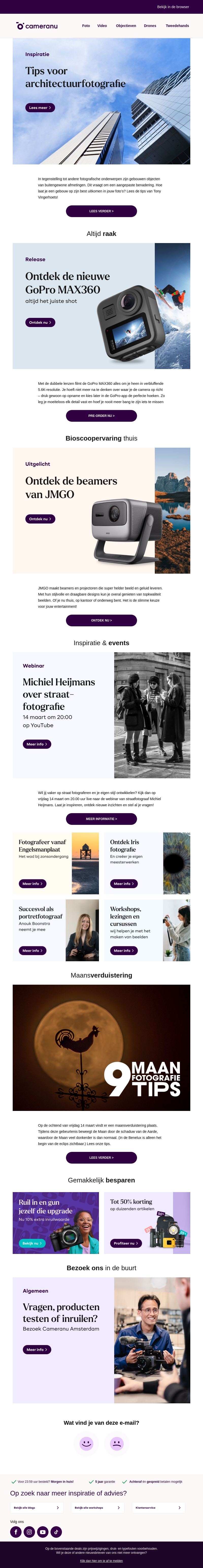 Tips voor architectuurfotografie Tips voor architectuurfotografie