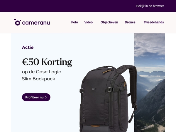 Meer dan 40% korting op deze rugzak!