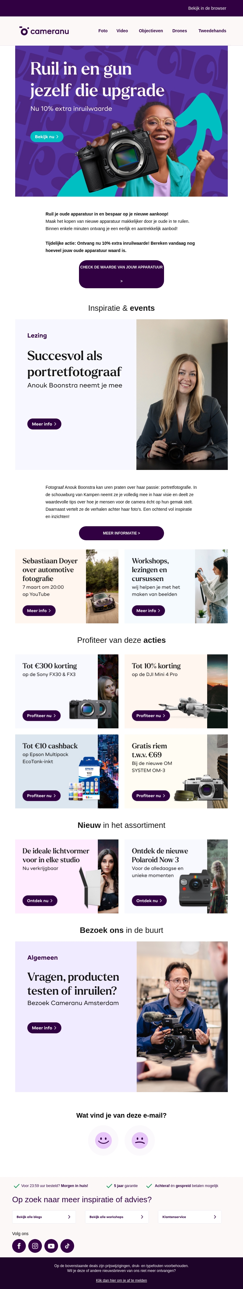 Ontvang de beste prijs voor jouw inruil! Ontvang de beste prijs voor jouw inruil!