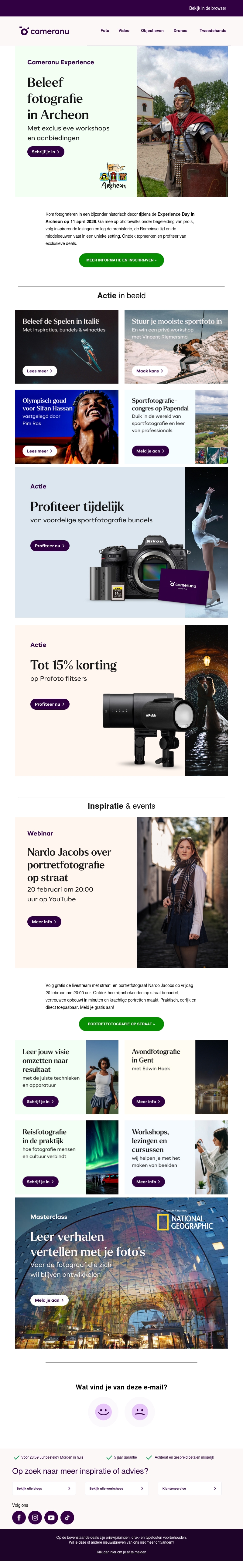 Kom fotograferen in een bijzonder historisch decor Kom fotograferen in een bijzonder historisch decor