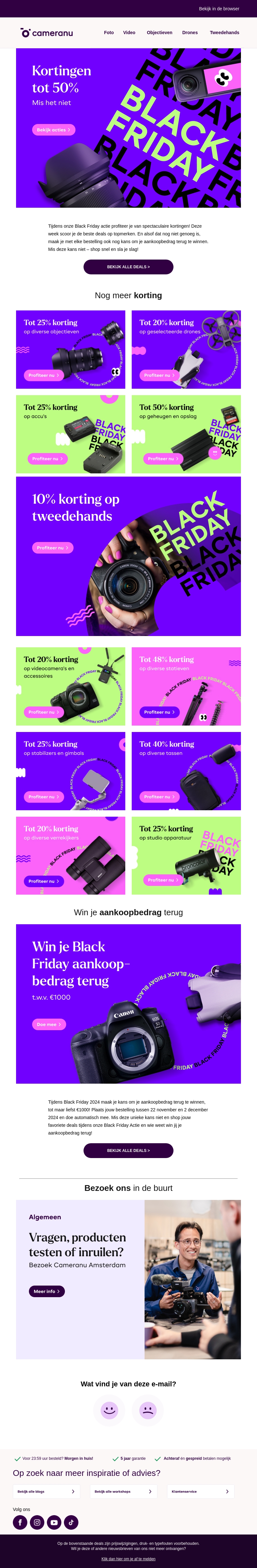 Beeldmaker, hier zijn de beste Black Friday deals voor jou! Beeldmaker, hier zijn de beste Black Friday deals voor jou!