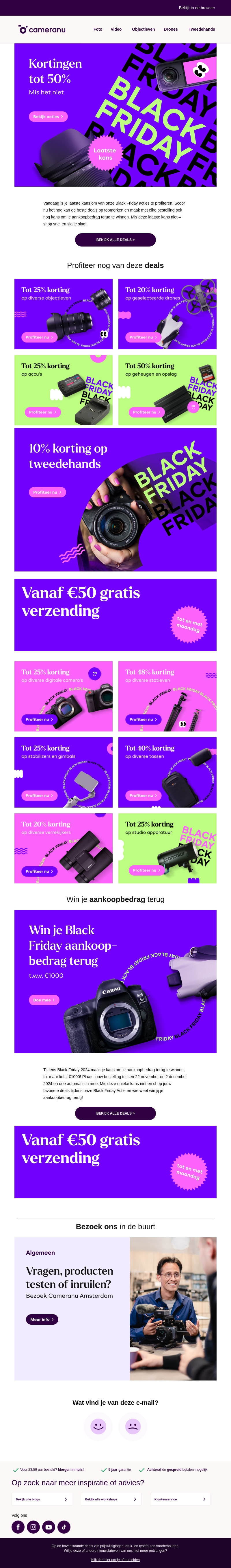 Beeldmaker, je laatste kans op deze Black Friday deals! Beeldmaker, je laatste kans op deze Black Friday deals!