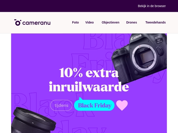 Upgrade nu met 10% extra inruilwaarde'