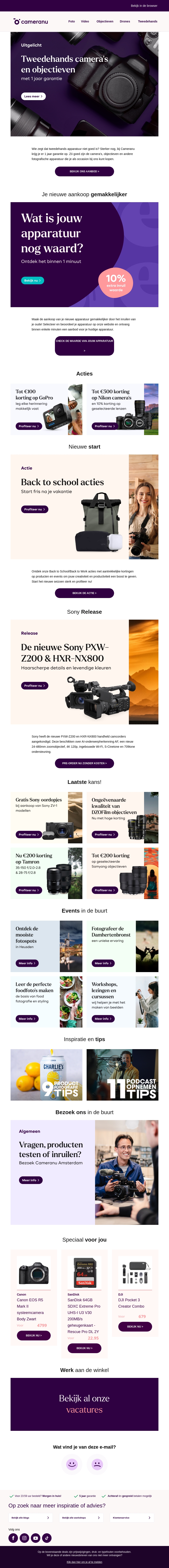 Gebruikte apparatuur met 1 jaar garantie Gebruikte apparatuur met 1 jaar garantie