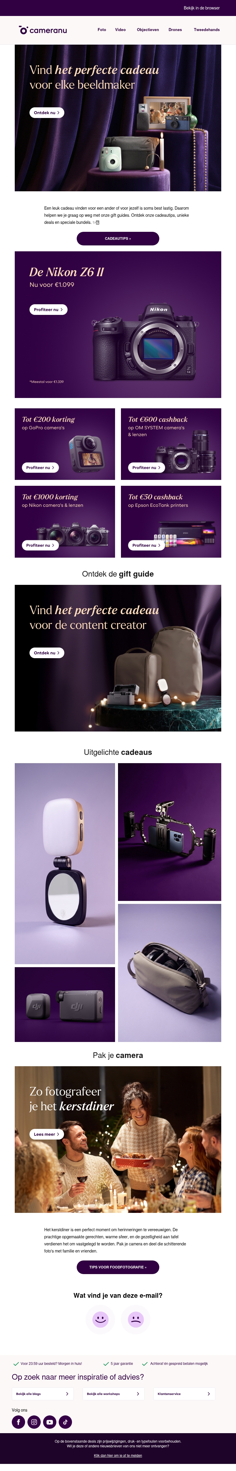Bestel vandaag jouw laatste kerstcadeaus Bestel vandaag jouw laatste kerstcadeaus