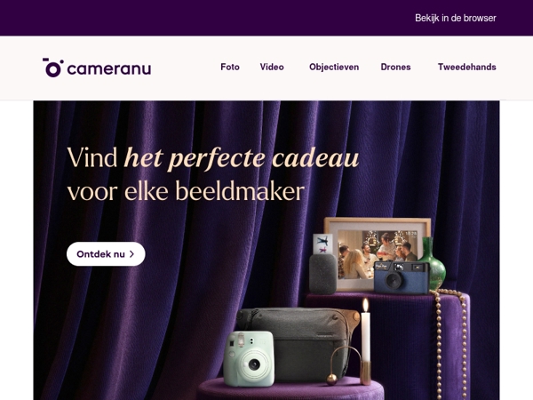 Bestel vandaag jouw laatste kerstcadeaus