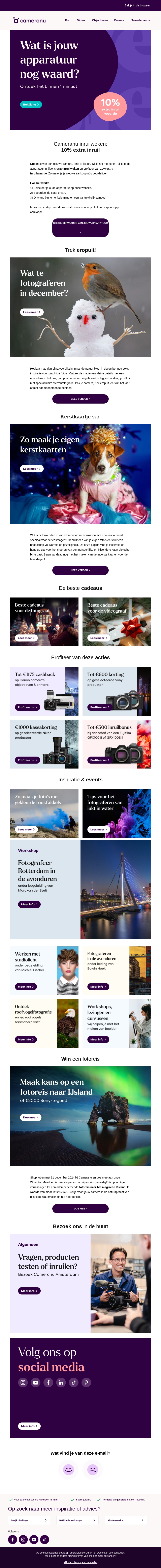 Ontvang 10% extra inruilwaarde voor jouw oude apparatuur! Ontvang 10% extra inruilwaarde voor jouw oude apparatuur!