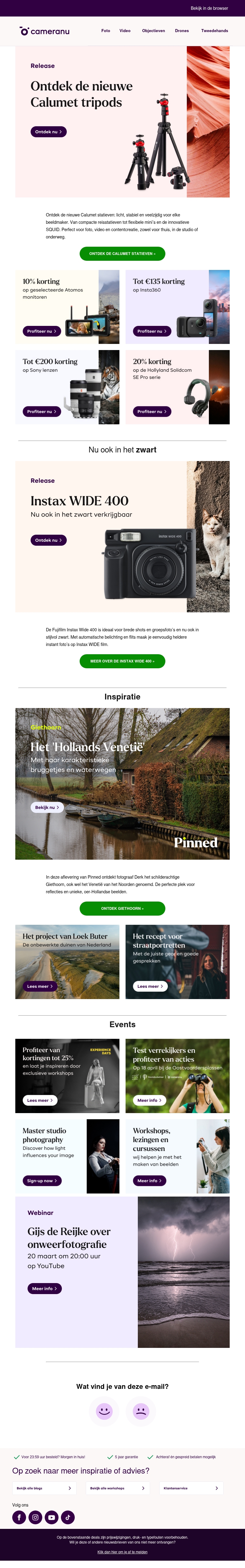 Ontdek de nieuwe Calumet statieven Ontdek de nieuwe Calumet statieven
