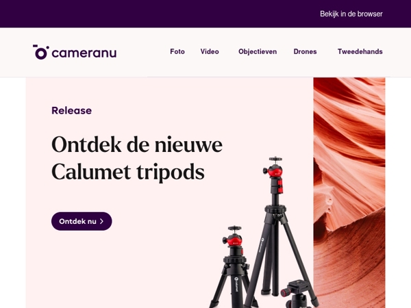 Ontdek de nieuwe Calumet statieven