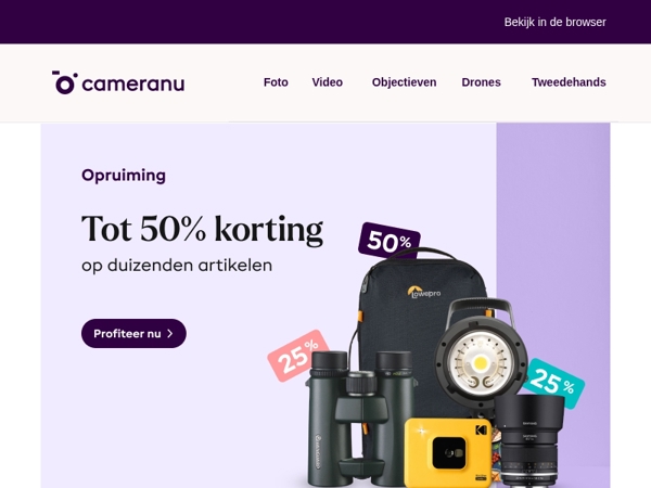 Zomerdeals: tot 50% korting