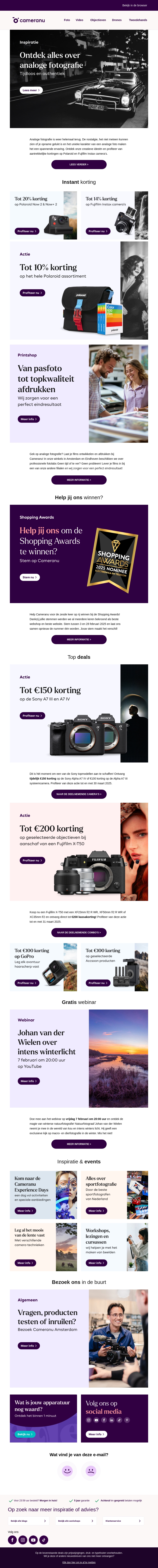 Alles wat je moet weten over analoge fotografie Alles wat je moet weten over analoge fotografie