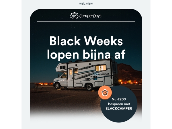 🖤 Bespaar nu €200. 🚐