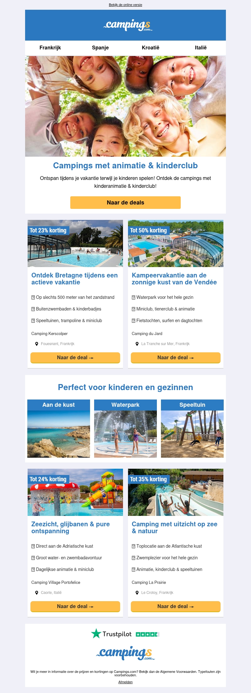 Animatie, kinderclub & plezier voor het hele gezin Animatie, kinderclub & plezier voor het hele gezin