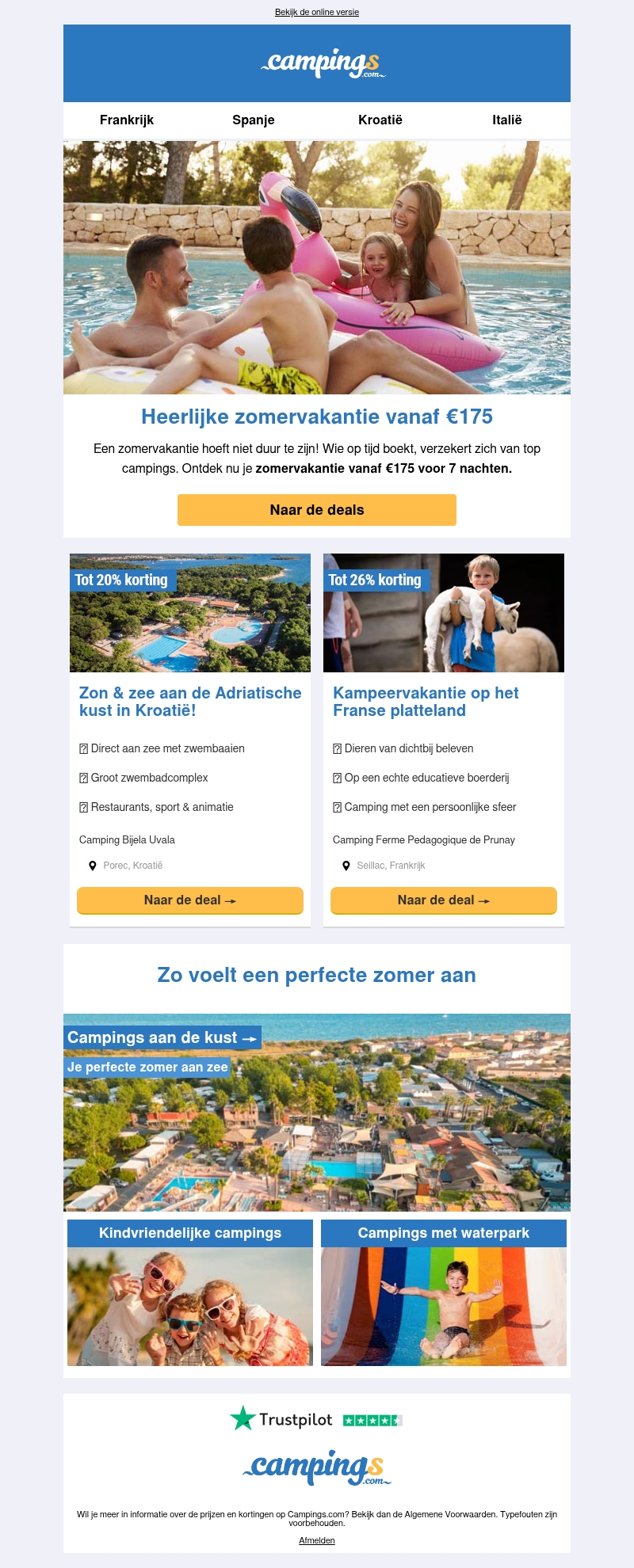 ☀️ Zomer vanaf €175 – boek nu! ☀️ Zomer vanaf €175 – boek nu!