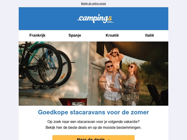 Goedkope stacaravans - Onze tips!