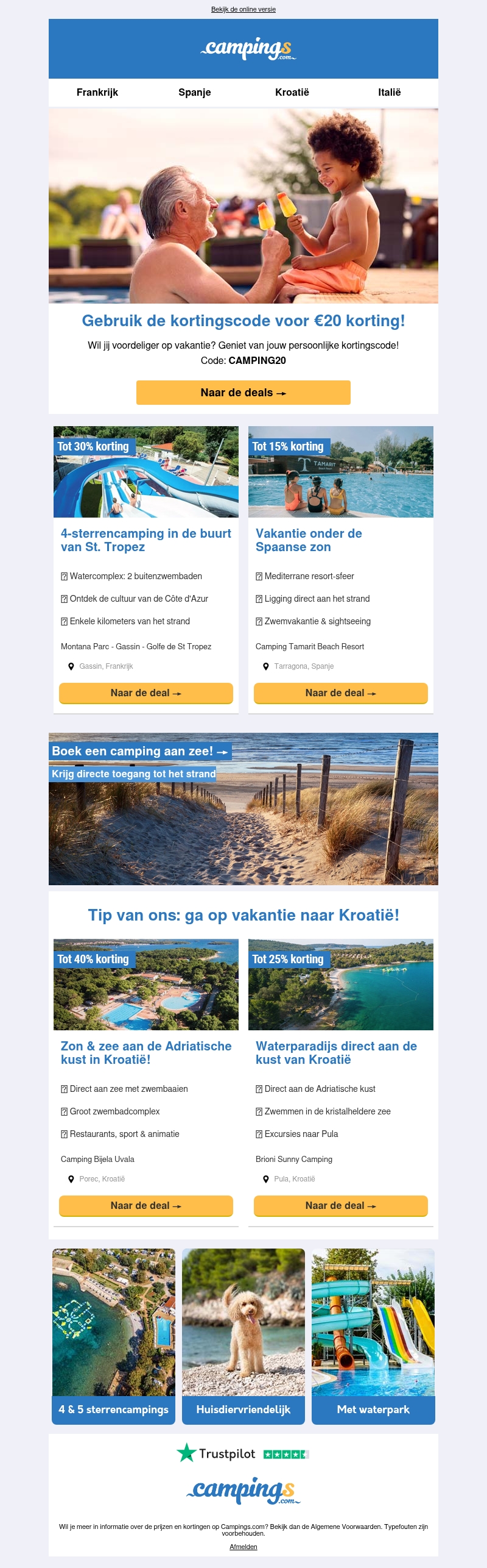 Krijg nu €20 korting! Krijg nu €20 korting!