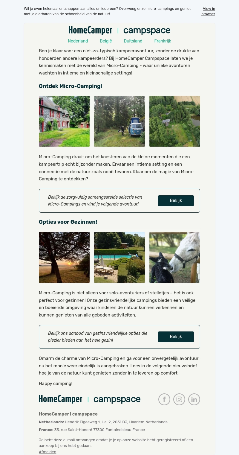 Ontsnap aan de Dagelijkse Sleur! Kies voor Micro-Camping 🏕️ Ontsnap aan de Dagelijkse Sleur! Kies voor Micro-Camping 🏕️