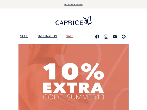 ☀️ 10% Off Everything!