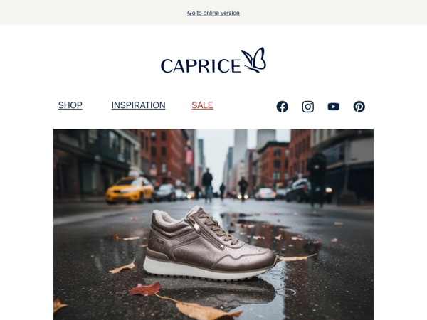 Rain? No Problem – TEX Shoes Are Here ☔