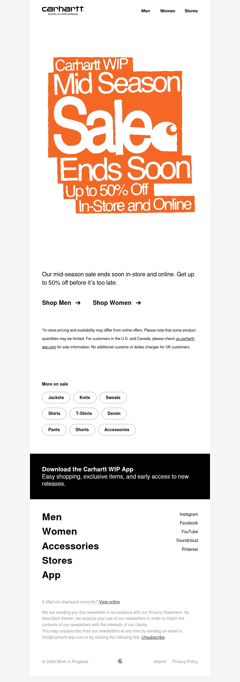 Ends Soon: Mid-Season Sale Ends Soon: Mid-Season Sale