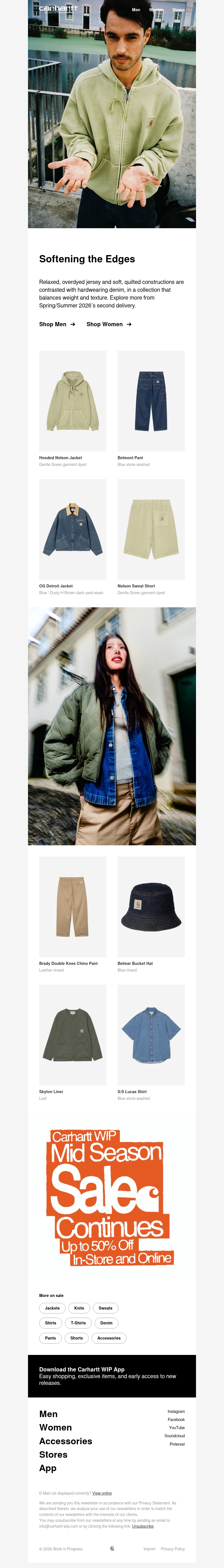Soft Jersey. Hardwearing Denim. Soft Jersey. Hardwearing Denim.