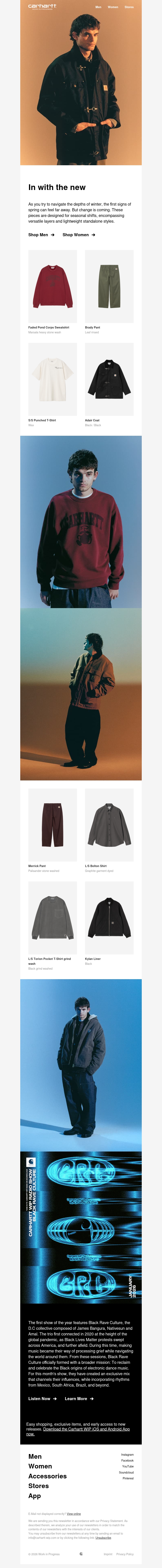 New arrivals for the season ahead New arrivals for the season ahead