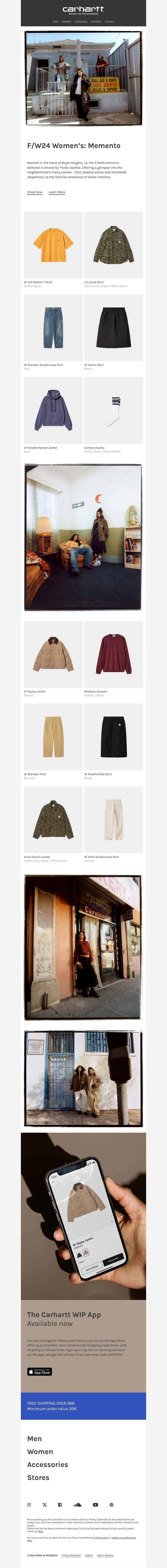 F/W24 Women’s: Memento F/W24 Women’s: Memento