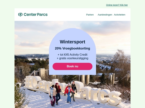 Jouw wintersport begint dichterbij dan je denkt ❄️