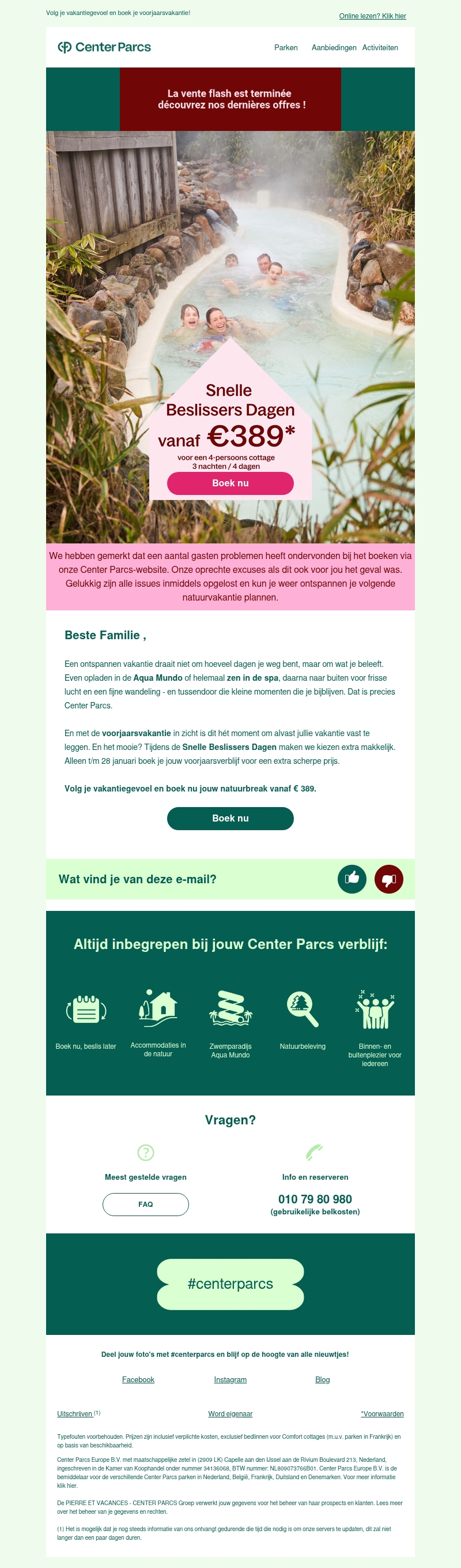 Nog even…en dan zijn de Snelle Beslissers Dagen voorbij Nog even…en dan zijn de Snelle Beslissers Dagen voorbij