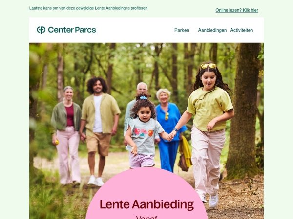 Nog één klik, en het is geboekt! 👀