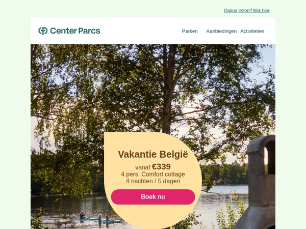Sweet Deals België: dichtbij en toch helemaal weg – met éxtra voordeel