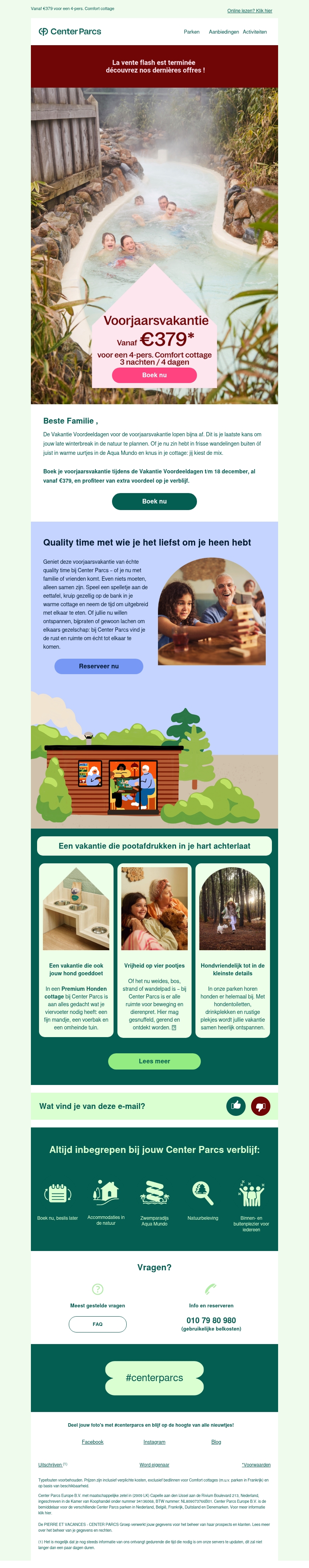 Laatste dagen! Extra voordeel op je voorjaarsvakantie tijdens de Vakantie Voordeeldagen ✨ Laatste dagen! Extra voordeel op je voorjaarsvakantie tijdens de Vakantie Voordeeldagen ✨