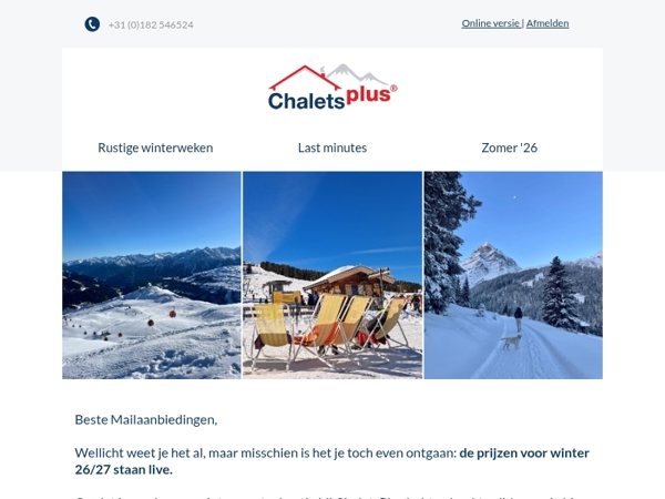 Winter 26/27 lijkt ver weg… 