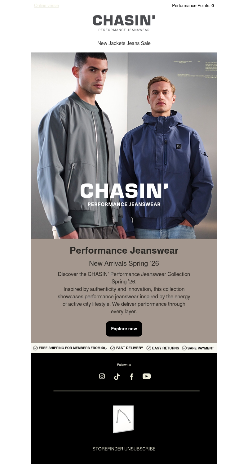 The Performance Jeanswear Spring ’26 Collection Is Here The Performance Jeanswear Spring ’26 Collection Is Here