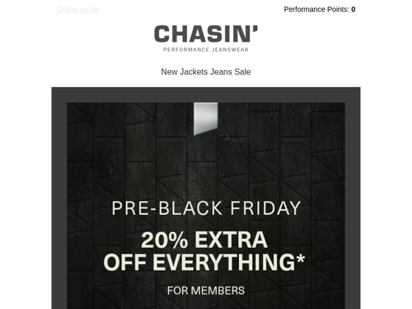 Pre-Black Friday STARTS NOW