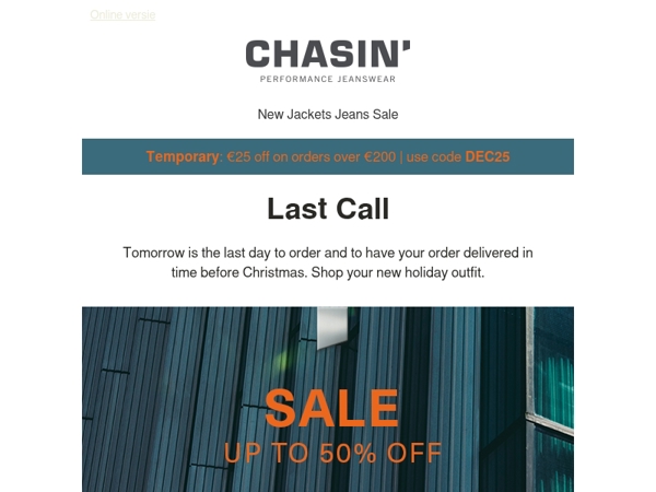 LAST CALL | Delivered before Christmas