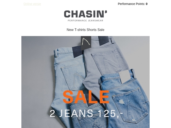 SALE: 2 jeans 125,-