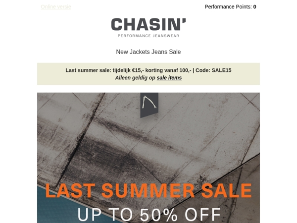 Last Summer Sale: up to 50% off