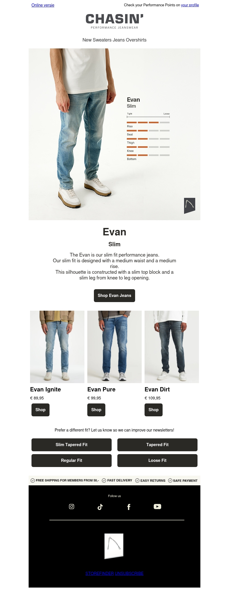 Explore your fit Explore your fit