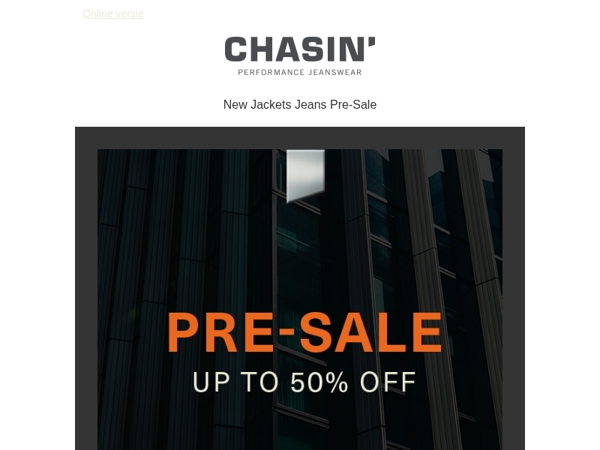 Pre-Sale Starts Now: UP TO 50% OFF