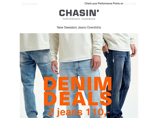 Denim Deals | 2 jeans for €110,-