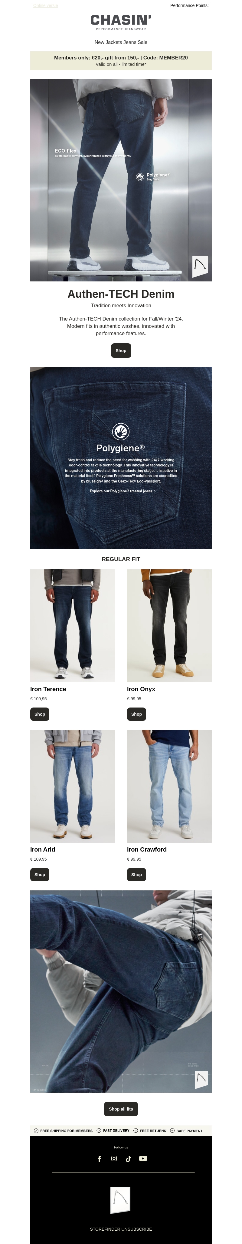 Authen-TECH Denim collection Fall/Winter '24 Authen-TECH Denim collection Fall/Winter '24