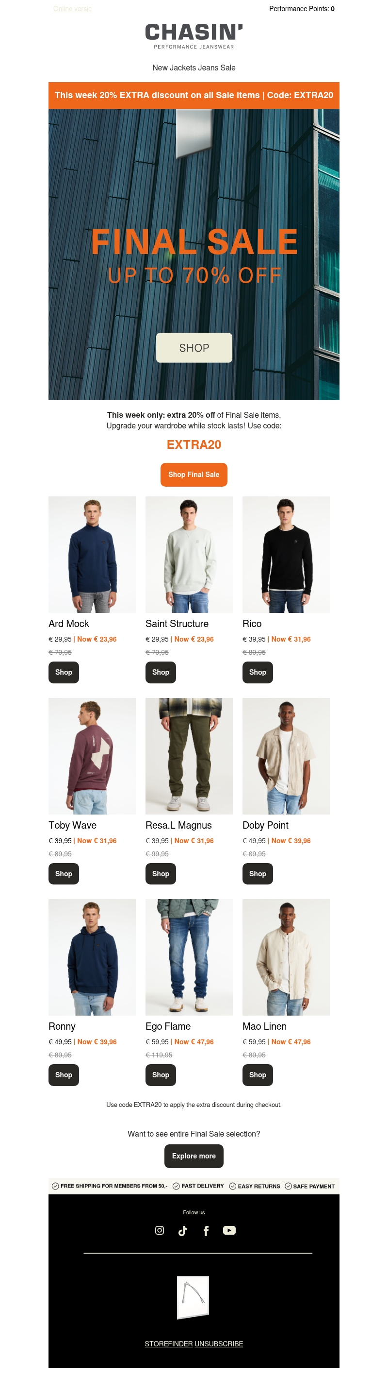 Final Sale | Extra 20% off Final Sale | Extra 20% off