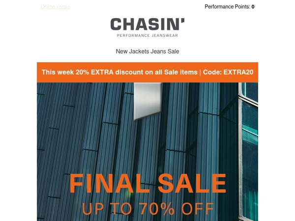 Final Sale | Extra 20% off