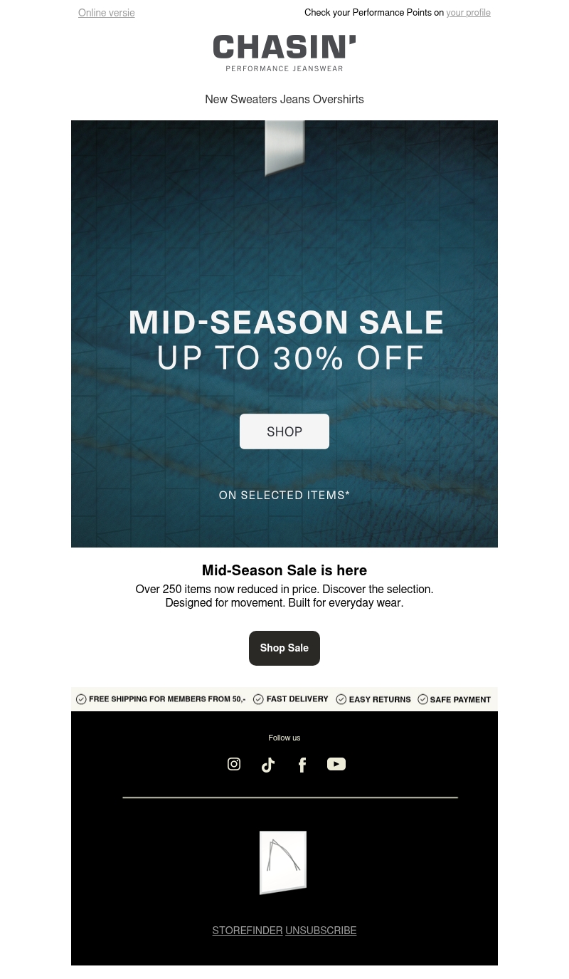 Mid-Season Sale is here Mid-Season Sale is here