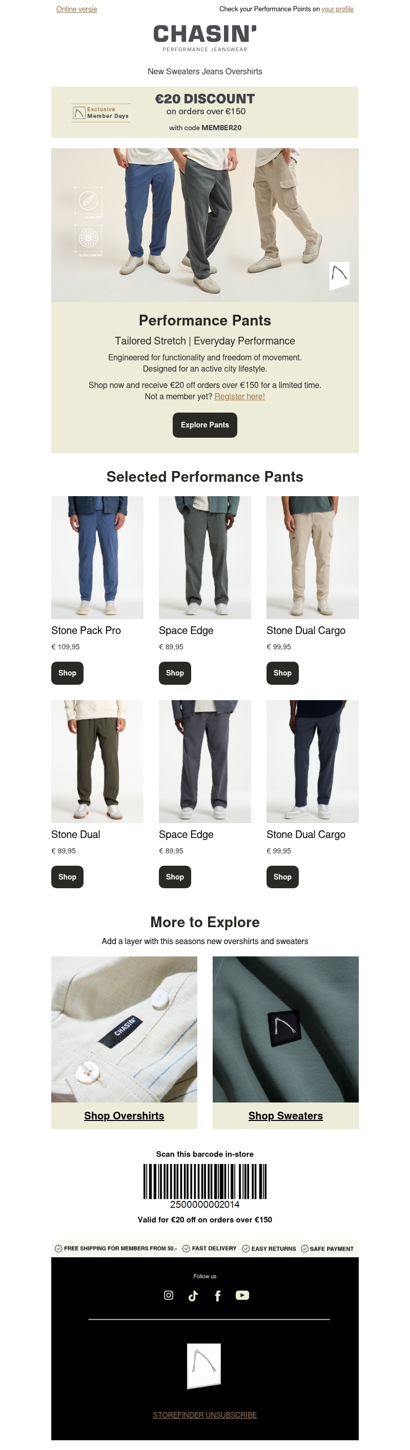 New Pants | A technical alternative to Denim New Pants | A technical alternative to Denim