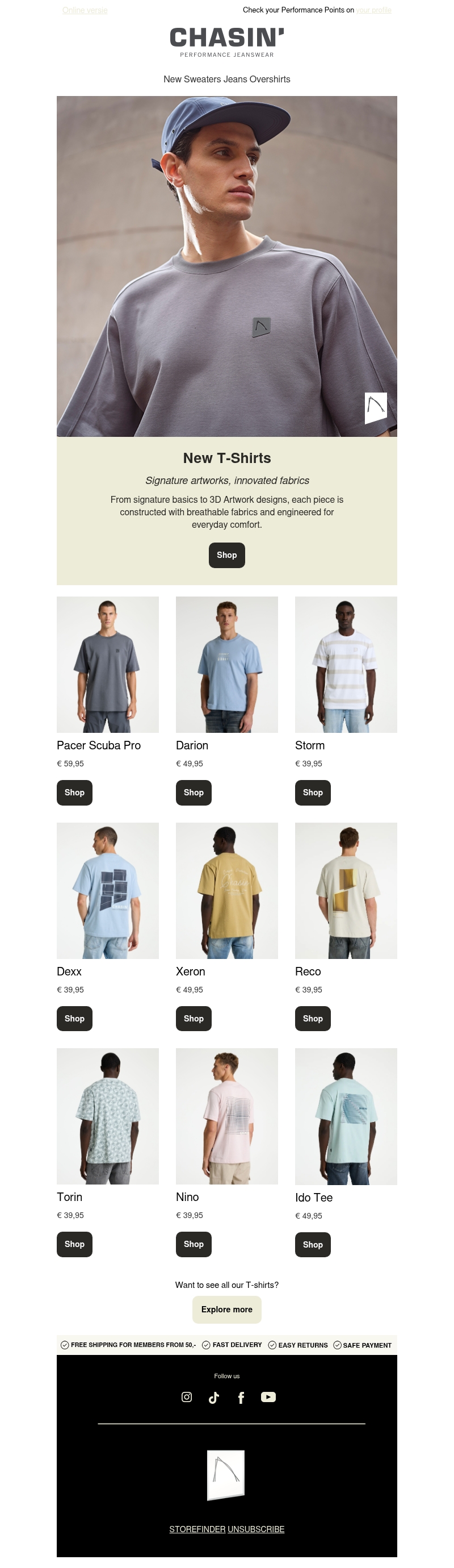 New T-Shirts | Engineered for Everyday Wear New T-Shirts | Engineered for Everyday Wear