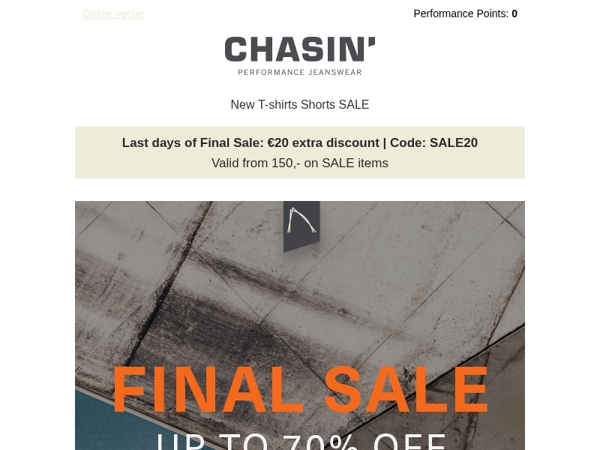 Ends soon: Final Sale up to 70% off