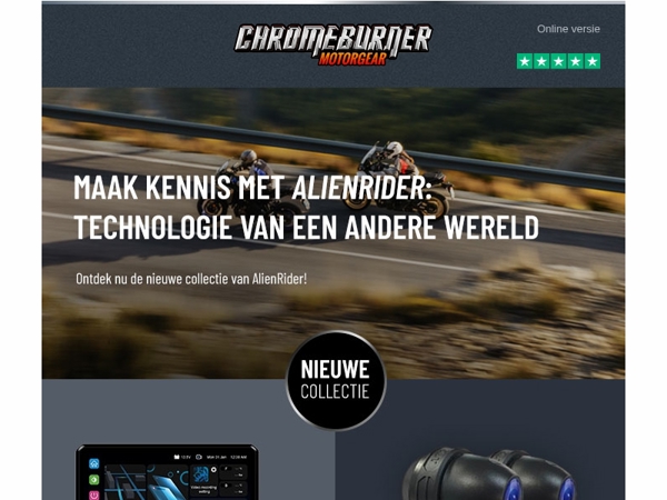 AlienRider is gearriveerd: Camera’s, CarPlay & Controle binnen handbereik
